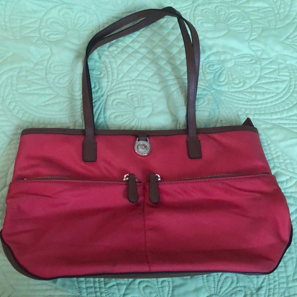 Deep Orange Michael Kors purse